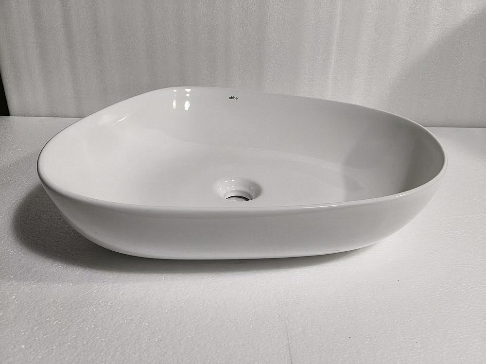 Раковина Abber Bequem 56,5 AC2124 белая купить в интернет-магазине Sanbest