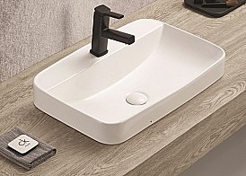 Раковина накладная CeramaLux N 60 78699 белая купить в интернет-магазине Sanbest