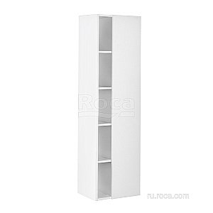 Шкаф - колонна Roca Etna 857303806 белый глянец для ванной в интернет-магазине сантехники Sanbest