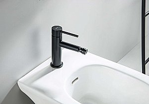 Смеситель для биде Aquatek Европа AQ1318MB черный матовый купить в интернет-магазине сантехники Sanbest