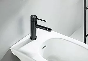 Смеситель для биде Aquatek Европа AQ1318MB черный матовый купить в интернет-магазине сантехники Sanbest
