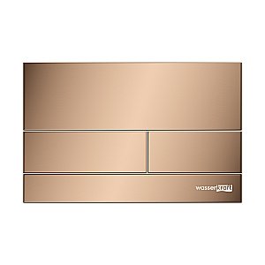 Система инсталляции для унитаза WasserKraft Dinkel 58TLT.010.ME.RG04 с кнопкой розовое золото купить в интернет-магазине сантехники Sanbest