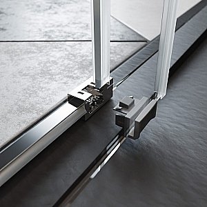 Душевая дверь Radaway Espera Pro DWJ 160 L стекло прозрачное/профиль хром купить в интернет-магазине Sanbest