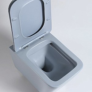 Унитаз Vincea Q-Line VT1-12MO безободковый, с крышкой микролифт, океан матовый купить в интернет-магазине Sanbest