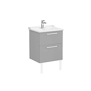 Тумба с раковиной VitrA Root 68279 60 матовый серый камень для ванной в интернет-магазине Sanbest