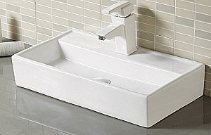 Раковина Ceramalux N 55 7836 белая купить в интернет-магазине Sanbest