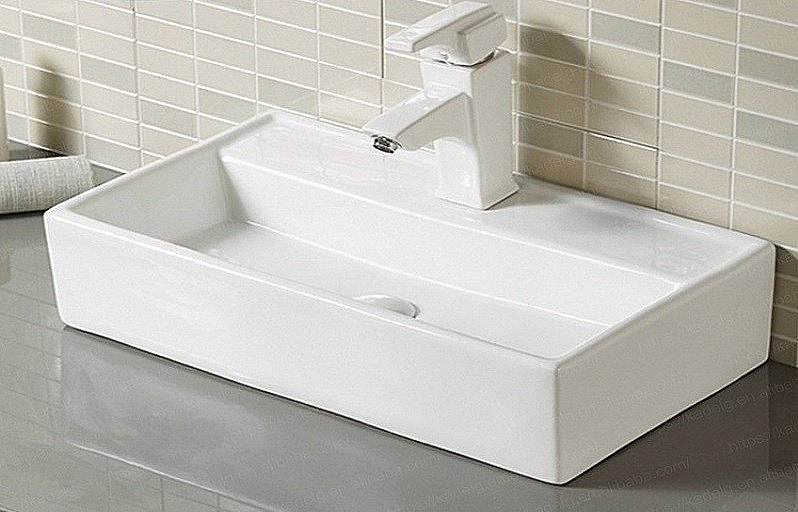 Раковина Ceramalux N 55 7836 белая купить в интернет-магазине Sanbest