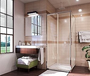 Душевой уголок WasserKRAFT Main 41S19 100x100 купить в интернет-магазине Sanbest