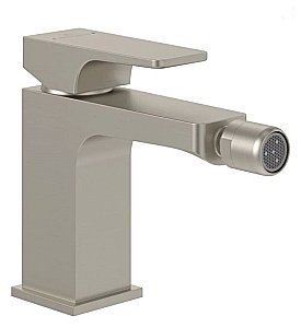 Смеситель для биде Villeroy&Boch Architectura Square TVB12500100064 никель сатинированный матовый купить в интернет-магазине сантехники Sanbest
