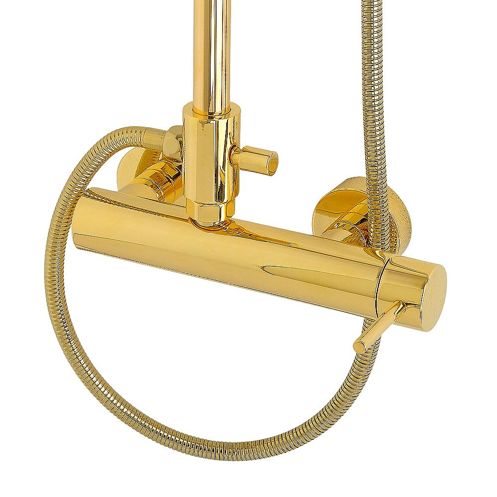 Душевая система Migliore Fortis 31840 золото купить в интернет-магазине сантехники Sanbest