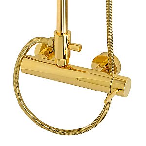 Душевая система Migliore Fortis 31840 золото купить в интернет-магазине сантехники Sanbest