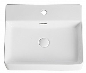 Раковина накладная Orange 50 B04-500w белая купить в интернет-магазине Sanbest