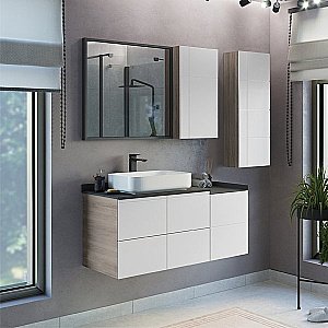 Зеркало Comforty Бредфорд 00-00009966 75 графит в ванную от интернет-магазине сантехники Sanbest