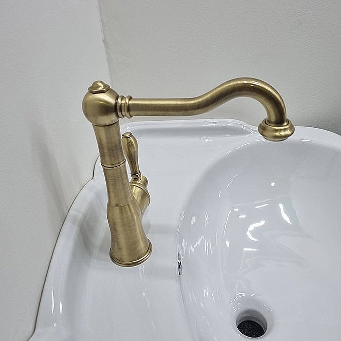 Смеситель для раковины Gattoni Orta 2741/27V0br NEW купить в интернет-магазине сантехники Sanbest