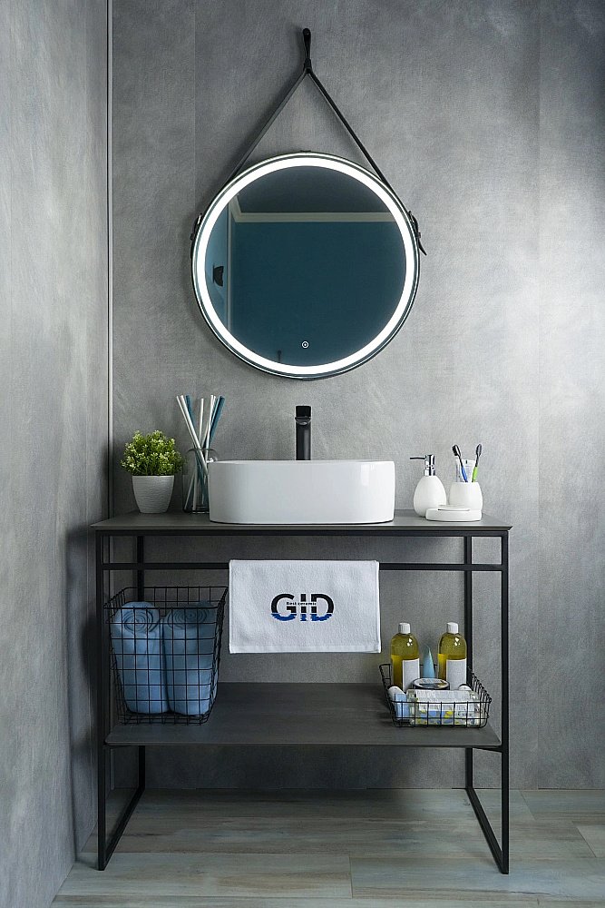 Раковина накладная Gid Creativo 47 N9266 51173 белая купить в интернет-магазине Sanbest