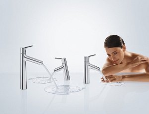 Смеситель для раковины Hansgrohe Talis S 100 72021000 купить в интернет-магазине сантехники Sanbest