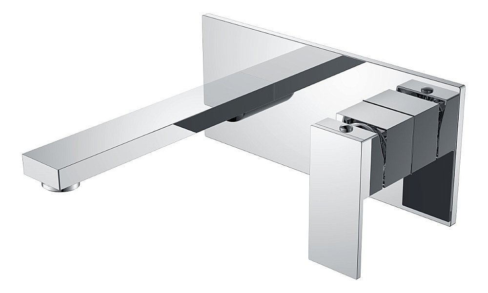 Cмеситель для раковины Boheme QUBIC Chrome 475-CR хром купить в интернет-магазине сантехники Sanbest