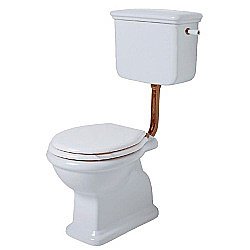 Унитаз SIMAS Lante LA01 с боковой ручкой бронза, белый купить в интернет-магазине Sanbest