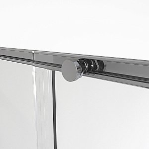 Душевой уголок Niagara Nova NG-64-10A/NG-A80-34 100х80 стекло прозрачное/профиль хром купить в интернет-магазине Sanbest