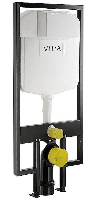 Унитаз подвесной Vitra Normus 9773B003-7202 с инсталляцией, с крышкой, белый купить в интернет-магазине Sanbest