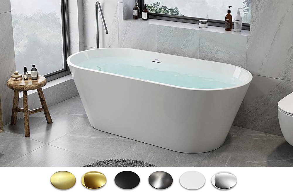 Акриловая ванна Royal Bath PAFOS RB61000 180х80 белый купить в интернет-магазине Sanbest