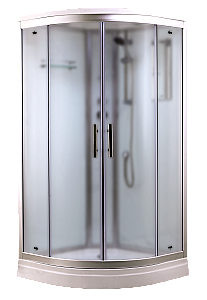 Душевая кабина Timo Standart Т-6601 Silver Fabric 100х100 купить в интернет-магазине Sanbest