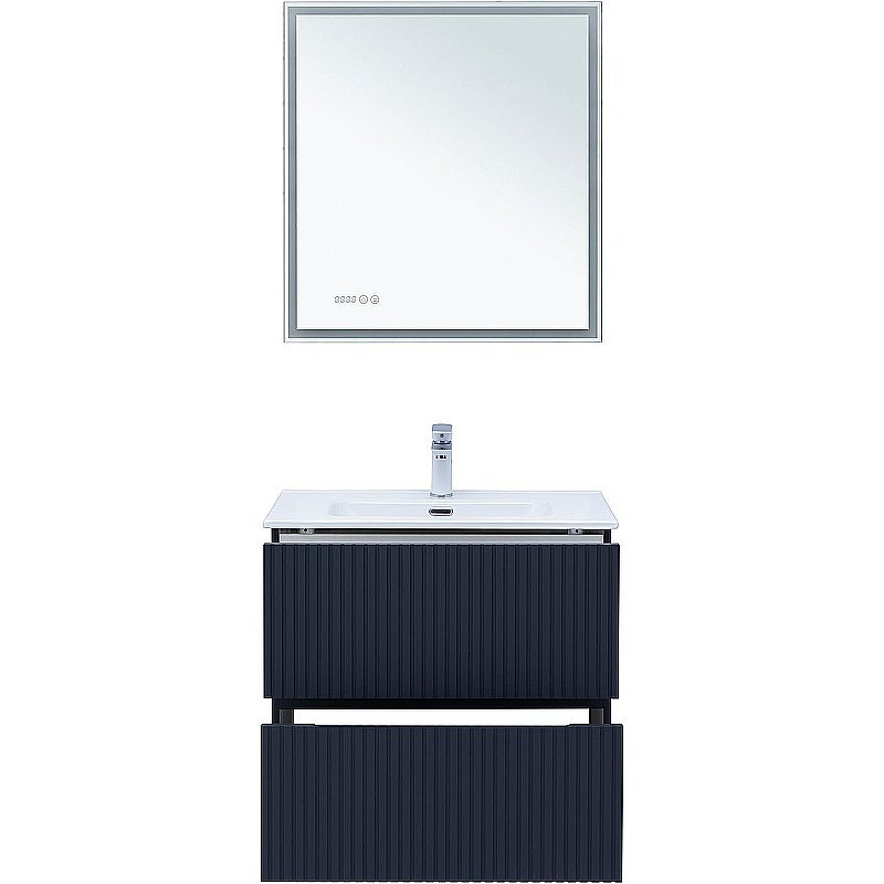 Тумба с раковиной Aquanet Джейн 70 313301 маренго для ванной в интернет-магазине Sanbest