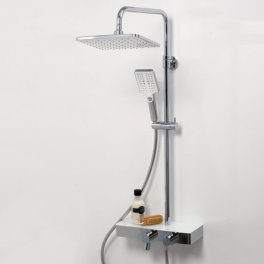Душевая система WasserKRAFT Aller 1060WHITE A11301 Thermo купить в интернет-магазине сантехники Sanbest