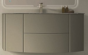 Тумба с раковиной Cezares EDEN 90 55069 90 Grigio talpa opaco для ванной в интернет-магазине Sanbest