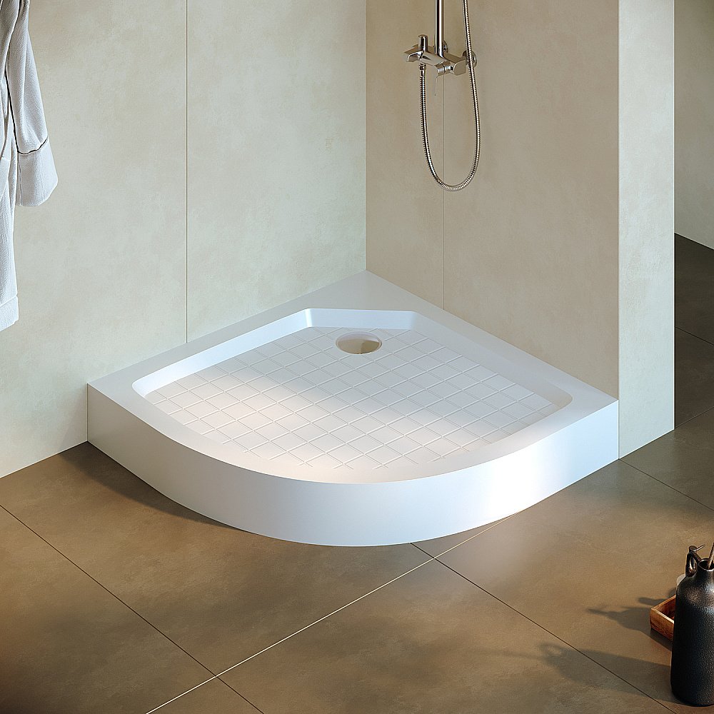 Душевой поддон RGW SMC-W 57350488-01 80x80 белый купить в интернет-магазине Sanbest