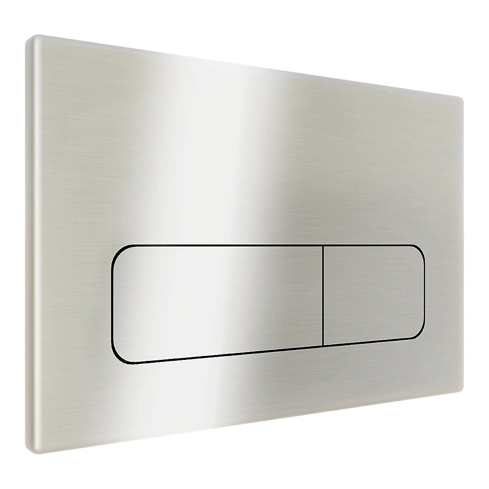 Кнопка для инсталляции Vincea VFP-002BN брашированный никель купить в интернет-магазине сантехники Sanbest