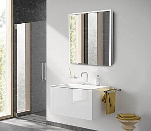 Зеркальный шкаф ESBANO ES-5006NS 60 купить в интернет-магазине сантехники Sanbest