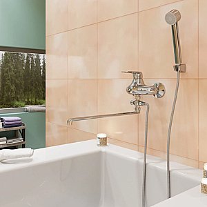 Смеситель для ванны MIXLINE ML 522145 купить в интернет-магазине сантехники Sanbest