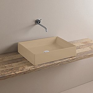 Раковина накладная Artceram Scalino 55 SCL002 22 00 Cream купить в интернет-магазине Sanbest