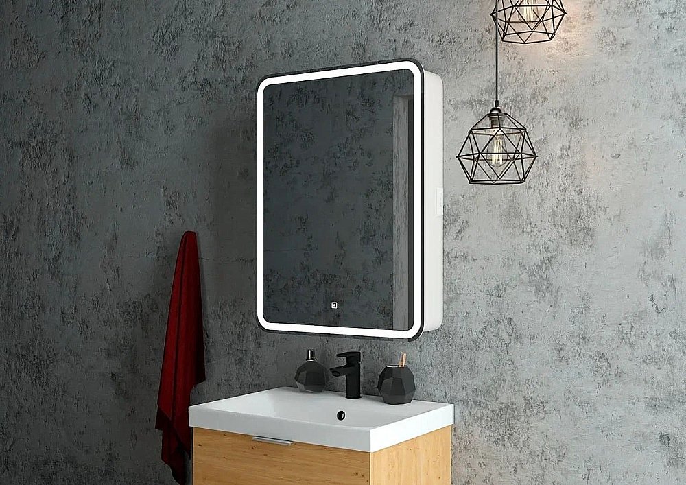 Зеркальный шкаф Taliente Cbled TA-CBled-EL6080 60 купить в интернет-магазине сантехники Sanbest