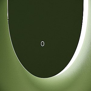 Зеркало LED Sancos Oval OV55C в ванную от интернет-магазине сантехники Sanbest