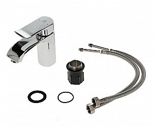 Смеситель для раковины Agger Happy A0402100 хром купить в интернет-магазине сантехники Sanbest