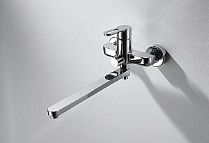 Смеситель для ванны Bravat STREAM-D F637163C-01A купить в интернет-магазине сантехники Sanbest