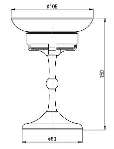 Мыльница Rav-Slezak MORAVA MKA0301Z купить в интернет-магазине сантехники Sanbest