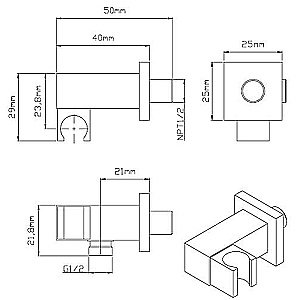 Душевая система Vincea VSFW-4311CH хром купить в интернет-магазине сантехники Sanbest
