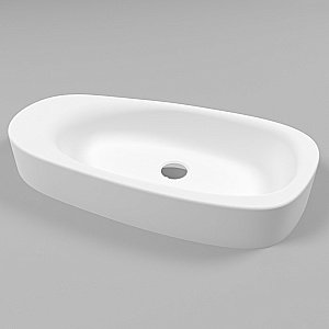 Раковина накладная WhiteCross MOONSTONE F 70 0732.070035.200 белая матовая купить в интернет-магазине Sanbest