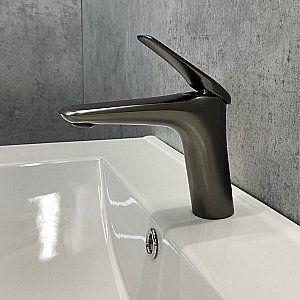 Смеситель для раковины Comforty FC074A-CGT  графит купить в интернет-магазине сантехники Sanbest