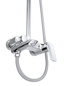 Душевая система BelBagno Due DUE-VSCM-CRM хром купить в интернет-магазине сантехники Sanbest