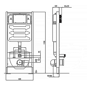 Унитаз подвесной с инсталляцией Azario Forte AZ-100-100F+AZ-0093UQ3 белый, безободковый, с крышкой микролифт, слив торнадо купить в интернет-магазине Sanbest
