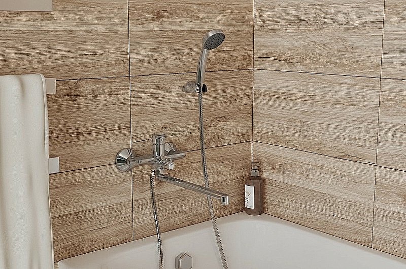 Смеситель для ванны Rush Haiti HA1935-51 купить в интернет-магазине сантехники Sanbest