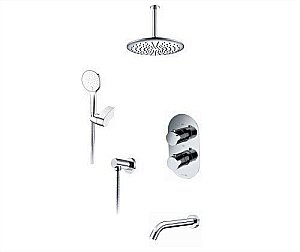 Душевая система WasserKRAFT Berkel 4800 A174868 Thermo купить в интернет-магазине сантехники Sanbest