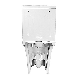 Унитаз напольный Azario Vois AZ-1343В белый, безободковый, с бачком, с крышкой микролифт купить в интернет-магазине Sanbest