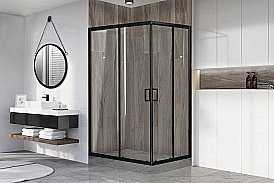 Душевой уголок Royal Bath RB1085HPD-T-BL 85х100 прозрачный купить в интернет-магазине Sanbest