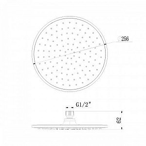 Верхний душ Lemark LM8131C купить в интернет-магазине сантехники Sanbest