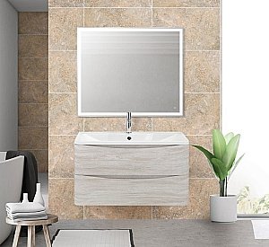 Тумба с раковиной BelBagno ACQUA 90 Rovere Vintage Bianco для ванной в интернет-магазине Sanbest